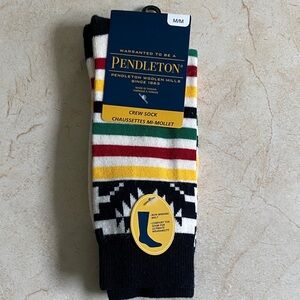 NWT Pendleton Wool Crew Socks